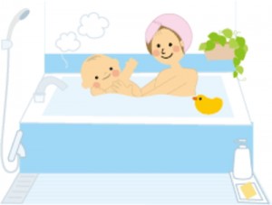 赤ちゃんと入浴剤